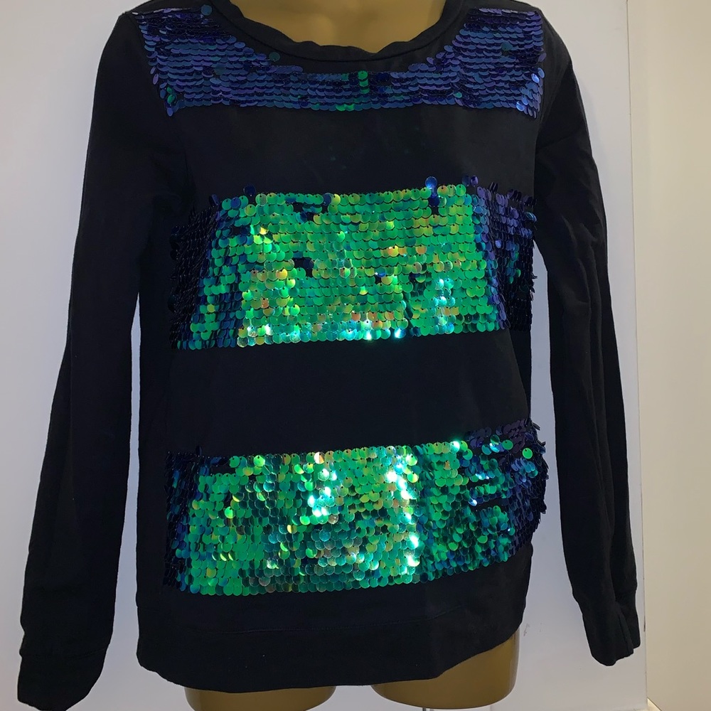 H&M sequin sweater size S